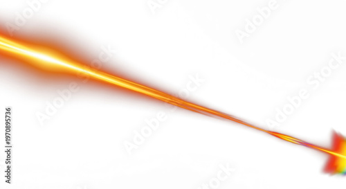 A warm orange light leak creates a cinematic glow on a solid black background.