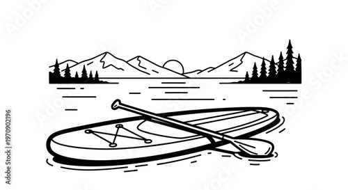 Inflatable Stand Up Paddle Board.