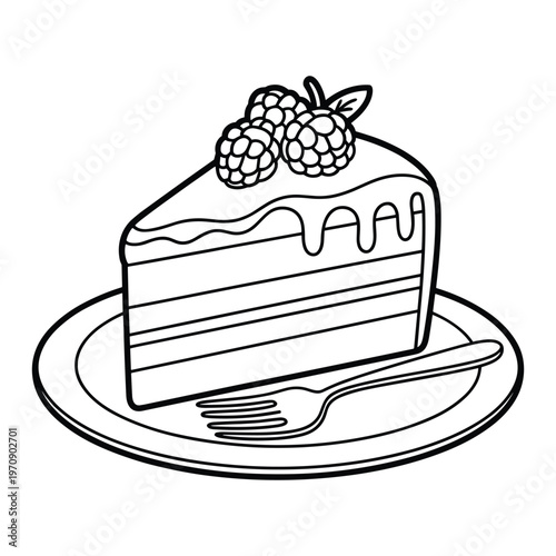 A hand-drawn wireframe sketch of a smartphone with a floral design isolated on white background, Vector