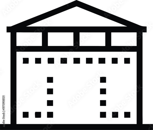 Grand financial institution building featuring classic columns and structural elements