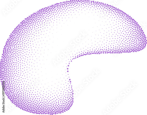 Halftone Gradient Blob