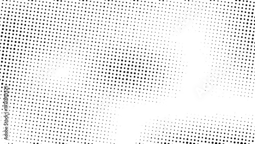 Halftone texture with gradient in grunge style