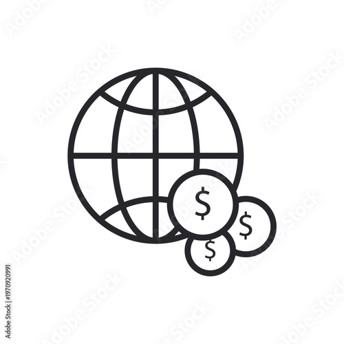 whole benefits icons outline and Flat Style,transparent background