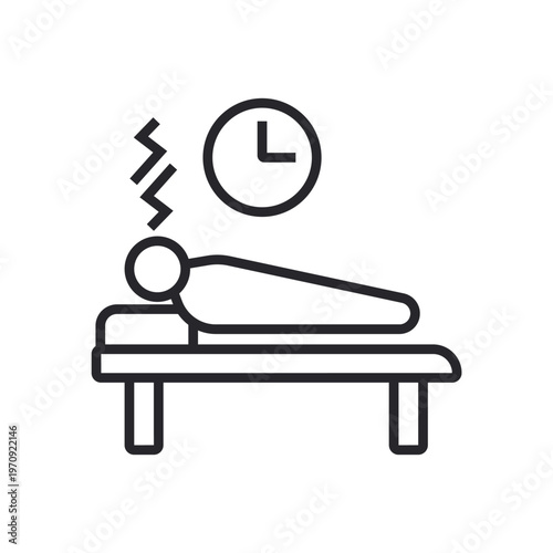 rest icons outline and Flat Style,transparent background