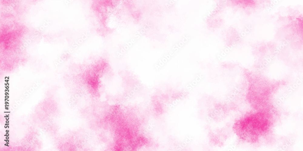 Fototapeta premium hand painted vector illustration gradient pink texture background, Soft pastel pink watercolor wash texture elegant pink watercolor vector art for cards, banner and cover design. 