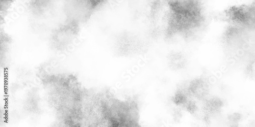 Fotografie Abstract gray background soft white watercolor grunge texture, abstract gray watercolor texture with grunge stains and soft brush strokes