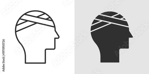 Trauma Care Icon representing emergency medical treatment, critical care, injury management, and rapid response for severe or life-threatening conditions.