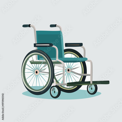 Wheelchair illustration for mobility and accessibility assistance.