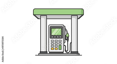 Gas Pump Fuel Station Dispenser Machine.