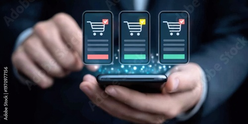 The digital platform uses technology to host an online sale where each product and payment is tracked.