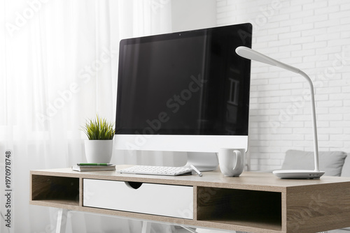Programmer's workplace with...