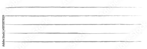 Strikethrough lines collection. Set of hand drawn freehand emphasis elements, underline, marker or ball pen line, crossed scribble stripe. Vector illustration. EPS 10 .