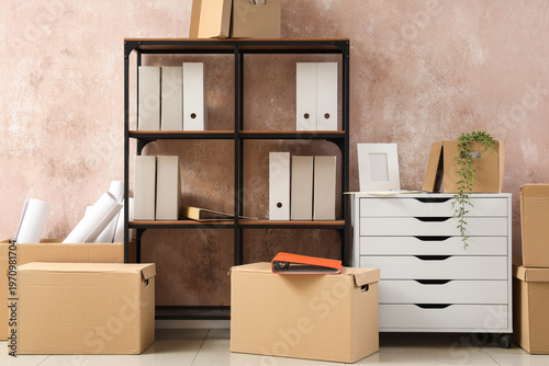 Shelf unit and chest of dra...
