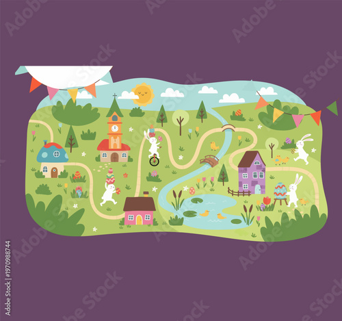 Slovenia map silhouette with internal divisions and shadow on transparent grid background