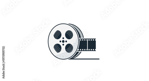 Film Reel Movie Camera Media.
