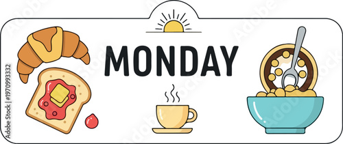 Start your week right with a delicious and healthy breakfast spread; an inspiring morning routine to kick off Monday with energy and good food