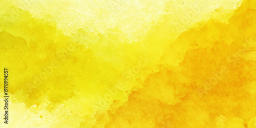 Abstract an impressionistic watercolor background, awash in shades of radiant yellow and gold. It evokes a sense of warmth, energy, and artistic expression.