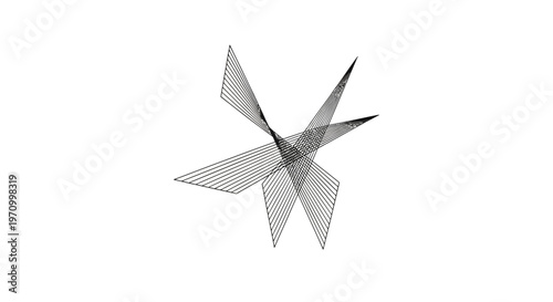 Wind turbine rotor with blades.