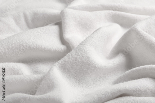 Texture of beige warm fabri...