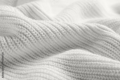 Texture of crumpled knitted...