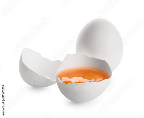 Cracked and whole chicken e...