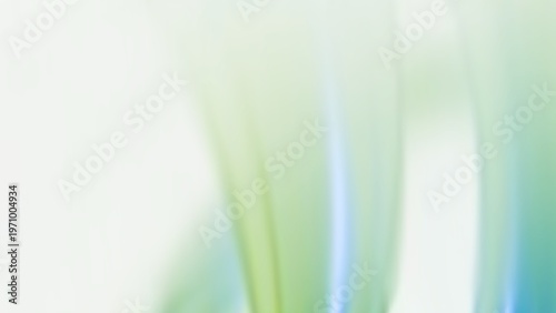 Bright fluid curves of cyan green yellow.