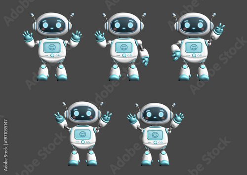 Artificial Intelligence and Child Education Concept