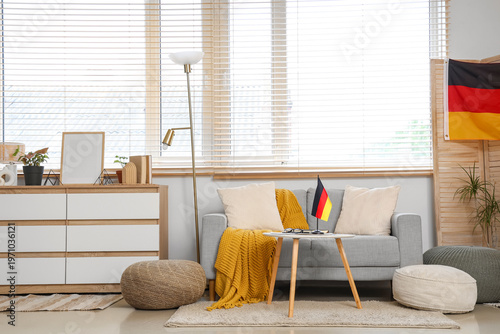 Interior of living room wit...