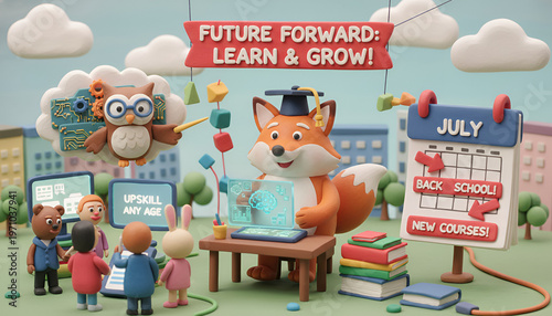 A group of toys that are sitting on a table