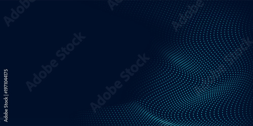 Abstract Music background. Big Data Particle Flow Visualisation. Science infographic futuristic illustration. Sound visualization. Cryptocurrency fintech network blockchain and programming concept.