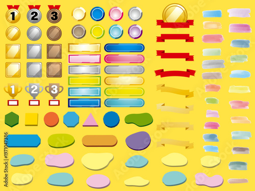 吹き出し, 漫画, 模様, シームレス, ベクター, 色, ひとそろい, デザイン, 文科系, イラスト, カラフル, アイコン, 質感, ペイント, 黄色, 壁紙, 幾何学的な, カード, ボタン, 学校, ピンク, レトロ, 円, 錠剤, パレット, 形, 薬, ウェブ