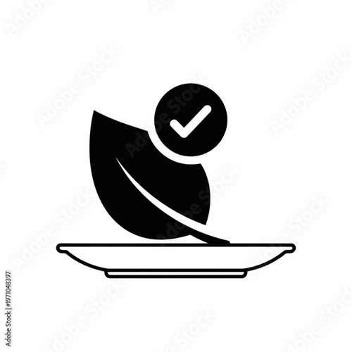 Symbol of Healthy Choice: A stylized image embodies a healthy, approved food choice, suggesting wholesome nourishment and dietary balance.