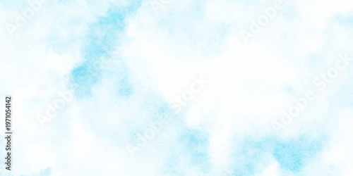 abstract blue sky with clouds light sky blue shades watercolor background, blue sky and clouds light colorful landing page flat background vector design, oft sky blue watercolor sky and clouds.