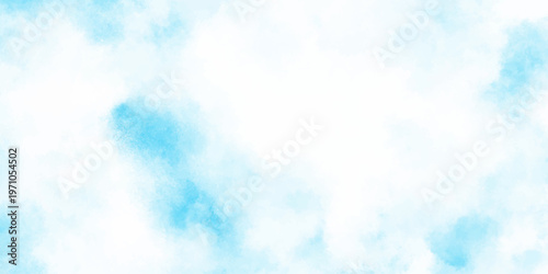 abstract blue sky with clouds light sky blue shades watercolor background, blue sky and clouds light colorful landing page flat background vector design, oft sky blue watercolor sky and clouds.
