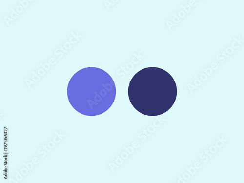 Shiny 3D glass spheres and glossy blue circle icons create a vibrant abstract vector illustration with professional web design elements and reflections