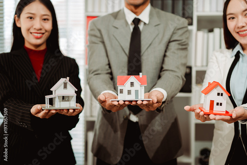 Real estate agents present model homes to clients, arrange mortgage loan agreements, and prepare home purchase agreements.