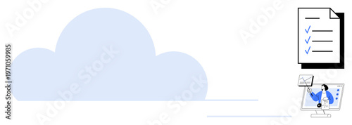 Cloud storage. Cloud storage for managing documents and enabling remote communication. Cloud storage facilitates file sharing, secure access, and team collaboration. Great for digital workflows