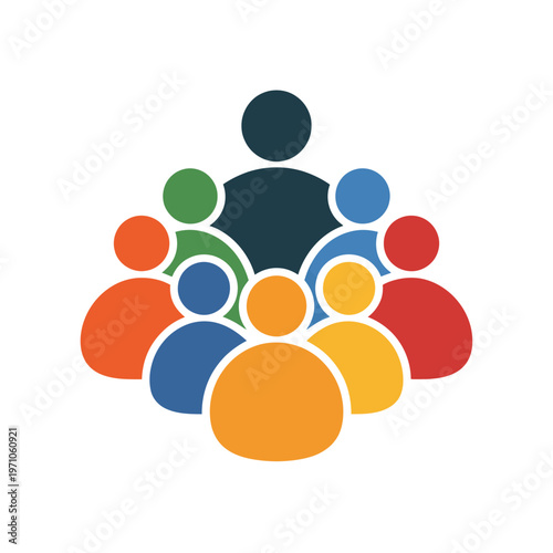 A diverse group of people coming together in unity and harmony