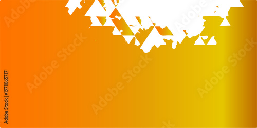 Abstract vector illustration of a silhouette of a man walking through an urban city park during the autumn season featuring orange leaves and a yellow sun frame design