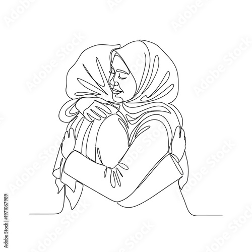 Woman wearing a head scarf portrait.