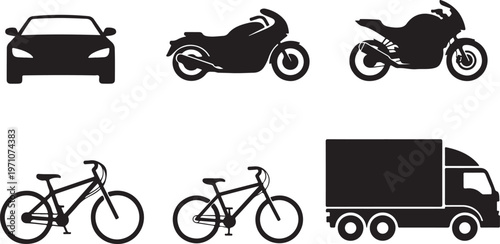 chef cooking kitchen restaurant food preparation silhouette set black