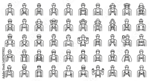 Collection of Jockey Iconography and Symbols.