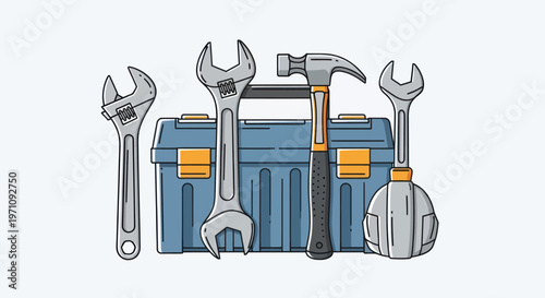 Tools and equipment for home repair.