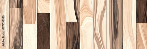 Stylish Scandinavian Wood Surface Textures in Soft Tones for Minimalist Interior Designs