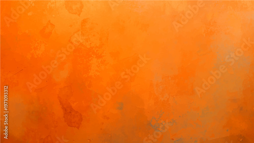 Vector Vivid Textured Orange Abstract Background Represents Warmth and Energy with Color Expression