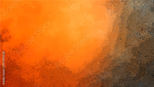 Vector Abstract textured orange and gray background with a blend of gradients, evoking fiery dynamics or artistic design, ideal for digital projects, graphic