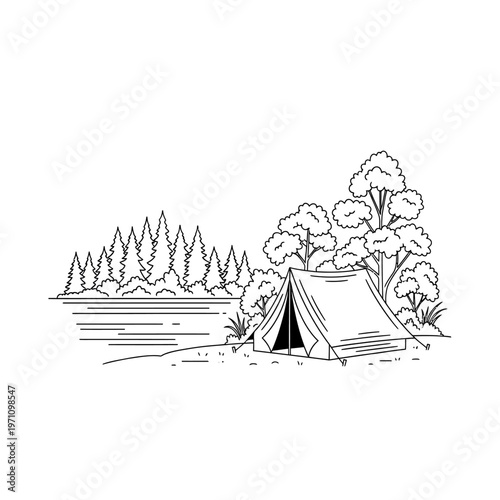 Camping Tent Outdoor Recreation Travel.