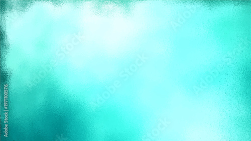 Abstract aqua turquoise background and smooth gradient textures and soft delicate atmospheric and refreshing aquatic artistic and tranquil visual serenity space design element.