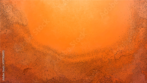 Vector Abstract art orange hue earth tone surface texture with swirling details and vivid color and unique design and background and pattern