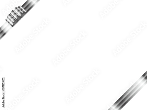 リボン波大、縞、斜F、2銀